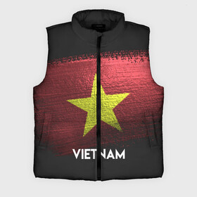 Мужской жилет утепленный 3D с принтом VIETNAM(Вьетнам) в Санкт-Петербурге,  |  | urban | vietnam | город | мир | путешествие | символика | страны | флаг
