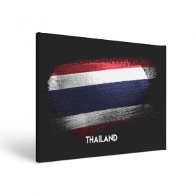 Холст прямоугольный с принтом Тайланд(Thailand) в Санкт-Петербурге, 100% ПВХ |  | thailand | urban | город | мир | путешествие | символика | страны | таиланд | флаг