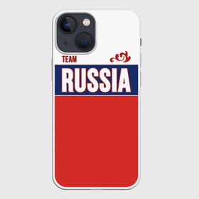 Чехол для iPhone 13 mini с принтом Team Russia в Санкт-Петербурге,  |  | community | country | moscow | ornament | pattern | russia | russian | sport | style | team | комюнити | москва | надпись | орнамент | россия | русская | русский | спорт | стиль | страна | узор