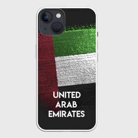 Чехол для iPhone 13 с принтом Арабские Эмираты в Санкт-Петербурге,  |  | urban | город | мир | путешествие | символика | страны | флаг