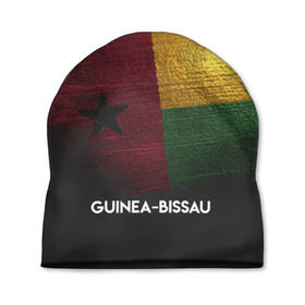 Шапка 3D с принтом Guinea-Bissau(Гвинея-Бисау) в Санкт-Петербурге, 100% полиэстер | универсальный размер, печать по всей поверхности изделия | urban | гвинея бисау | город | мир | путешествие | символика | страны | флаг
