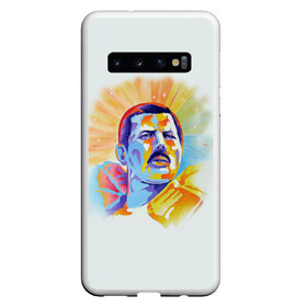 Чехол для Samsung Galaxy S10 с принтом Freddie Mercury в Санкт-Петербурге, Силикон | Область печати: задняя сторона чехла, без боковых панелей | freddie mercury | queen | фредди меркьюри