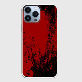 Чехол для iPhone 13 Pro Max с принтом Red blood в Санкт-Петербурге,  |  | halloween | брызги красок | брызги крови | картина кровью | красные пятна | кровавая абстракция | кровавые пятна | кровь | пятна краски