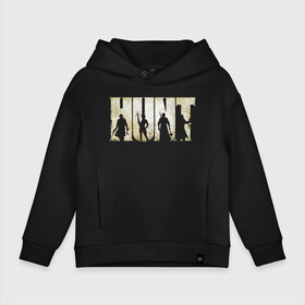 Детское худи Oversize хлопок с принтом Hunt: Showdown Logo в Санкт-Петербурге, френч-терри — 70% хлопок, 30% полиэстер. Мягкий теплый начес внутри —100% хлопок | боковые карманы, эластичные манжеты и нижняя кромка, капюшон на магнитной кнопке | horror | hunt horrors of the gilded age | hunt showdown | hunt showdown logo | hunt: showdown | охота | ужасы золотого века