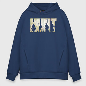 Мужское худи Oversize хлопок с принтом Hunt Showdown Logo в Санкт-Петербурге, френч-терри — 70% хлопок, 30% полиэстер. Мягкий теплый начес внутри —100% хлопок | боковые карманы, эластичные манжеты и нижняя кромка, капюшон на магнитной кнопке | horror | hunt horrors of the gilded age | hunt showdown | hunt showdown logo | hunt: showdown | охота | ужасы золотого века