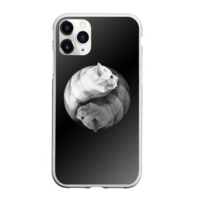 Чехол для iPhone 11 Pro матовый с принтом Янь Янь Котики в Санкт-Петербурге, Силикон |  | Тематика изображения на принте: cat | cats | jang | jing | kitten | kitty | pussy | инь | кот | котенок | котик | котики | коты | котята | кошка | кошки | янь