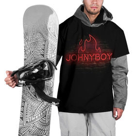 Накидка на куртку 3D с принтом Johnyboy в Санкт-Петербурге, 100% полиэстер |  | johnyboy | денис василенко | джонибой