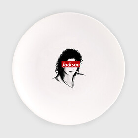 Тарелка с принтом Michael Jackson в Санкт-Петербурге, фарфор | диаметр - 210 мм
диаметр для нанесения принта - 120 мм | Тематика изображения на принте: jackson | michael | джексон | майкл