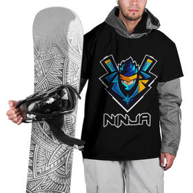 Накидка на куртку 3D с принтом Ninja Fortnite в Санкт-Петербурге, 100% полиэстер |  | Тематика изображения на принте: battle | fortnite | ninja | royale | twitch | битва | кефир | королевская | лама | ниндзя | победа | стример | твитч | твич | форт | фортнайт | форточка