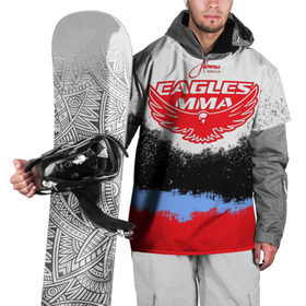 Накидка на куртку 3D с принтом Eagles MMA в Санкт-Петербурге, 100% полиэстер |  | khabib | ufc | борьба | грепплинг | дагестан | дзюдо | нурмагомедов | орёл | самбо | хабиб