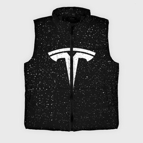 Мужской жилет утепленный 3D с принтом TESLA SPACE в Санкт-Петербурге,  |  | brand | car | elon mask | space | tesla | авто | бренд | илон | илон маск | космос | маск | машина | тесла | тесла в космосе | электрокар