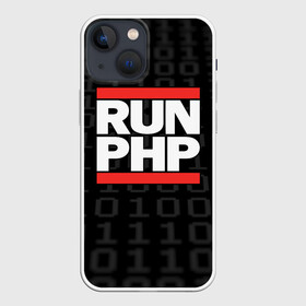 Чехол для iPhone 13 mini с принтом Run PHP в Санкт-Петербурге,  |  | admin | administrator | calm | code | coder | coding | dmc | engineer | job | keep | php | programmer | run | администратор | айти | инженер | код | кодинг | программа | программист | профессия | сисадмин