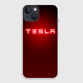 Чехол для iPhone 13 с принтом TESLA в Санкт-Петербурге,  |  | brand | car | elon mask | tesla | авто | бренд | илон | илон маск | маск | машина | тесла | электрокар