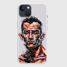 Чехол для iPhone 13 с принтом Tony Ferguson в Санкт-Петербурге,  |  | mma | ufc | арманн | бокс | борьба | джиу джитсу | кукуй | тони | фергюсон | эль | энтони