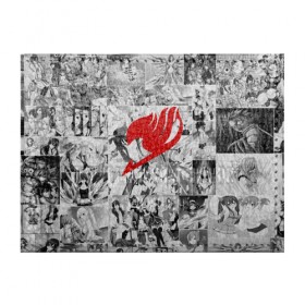 Обложка для студенческого билета с принтом Fairy Tail в Санкт-Петербурге, натуральная кожа | Размер: 11*8 см; Печать на всей внешней стороне | anime | fairy tail | аниме | сёнэн | хвост феи