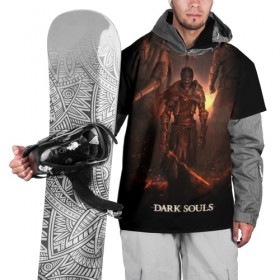 Накидка на куртку 3D с принтом Dark Souls в Санкт-Петербурге, 100% полиэстер |  | 3 | dark | darksouls | praise | soul | souls | the sun | дарк | души | мертвец | рыцарь | соул | соулс | тёмные