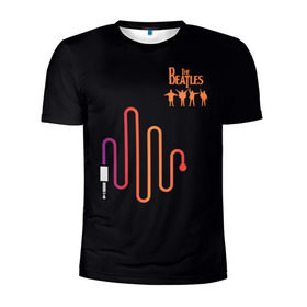 Мужская футболка 3D спортивная с принтом The Beatles в Санкт-Петербурге, 100% полиэстер с улучшенными характеристиками | приталенный силуэт, круглая горловина, широкие плечи, сужается к линии бедра | битлз | британская | группа | джон леннон | джордж харрисон | ливерпуль | пол маккартни | ринго старр | рок