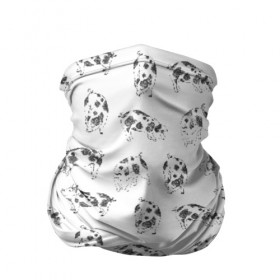 Бандана-труба 3D с принтом Поросята в Санкт-Петербурге, 100% полиэстер, ткань с особыми свойствами — Activecool | плотность 150‒180 г/м2; хорошо тянется, но сохраняет форму | 2019 | год | праздник | свинья