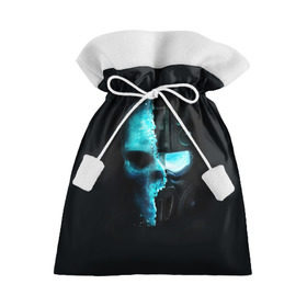 Подарочный 3D мешок с принтом Tom Clancy’s Ghost Recon в Санкт-Петербурге, 100% полиэстер | Размер: 29*39 см | wildlands | маска | призраки | череп | шлем | шутер