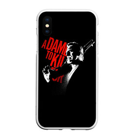 Чехол для iPhone XS Max матовый с принтом Sin City A dame to kill for в Санкт-Петербурге, Силикон | Область печати: задняя сторона чехла, без боковых панелей | ava lord | big damn | marv | nancy | nancy callahan | sin city | город греха | город грехов | марв | миллер | роберт | родригес | син сити | фрэнк