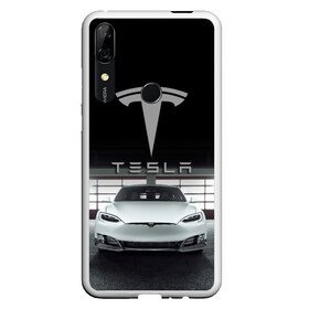 Чехол для Honor P Smart Z с принтом TESLA в Санкт-Петербурге, Силикон | Область печати: задняя сторона чехла, без боковых панелей | car | elon | motors | musk | tesla | авто | автомобиль | илон | кар | лого | маск | моторс | тесла | тэсла