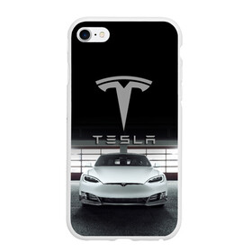 Чехол для iPhone 6/6S матовый с принтом TESLA в Санкт-Петербурге, Силикон |  | car | elon | motors | musk | tesla | авто | автомобиль | илон | кар | лого | маск | моторс | тесла | тэсла
