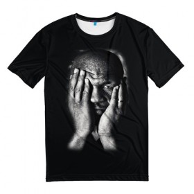 Мужская футболка 3D с принтом Майк Тайсон в Санкт-Петербурге, 100% полиэфир | прямой крой, круглый вырез горловины, длина до линии бедер | бокс | боксер | знаменитости | спорт | стиль | тайсон | тренд