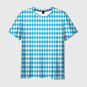 Мужская футболка 3D с принтом Октоберфест (официальный цвет) в Санкт-Петербурге, 100% полиэфир | прямой крой, круглый вырез горловины, длина до линии бедер | Тематика изображения на принте: 