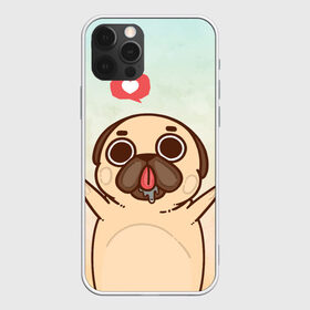 Чехол для iPhone 12 Pro Max с принтом Puglie Pug Like в Санкт-Петербурге, Силикон |  | Тематика изображения на принте: anime | dog | аниме | лайк | мопс | мопсик