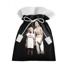 Подарочный 3D мешок с принтом Die Antwoord в Санкт-Петербурге, 100% полиэстер | Размер: 29*39 см | die antwoord | ninja | yo landi | йо ланди фиссер | музыка | рэп рейв