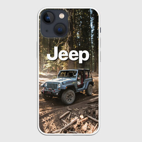 Чехол для iPhone 13 mini с принтом Jeep в Санкт-Петербурге,  |  | 4х4 | forest | jeep | nature | off road | russia | siberia | ural | usa | бездорожье | внедорожник | дальний восток | лес | природа | ралли | россия | сибирь | сша | тайга | урал