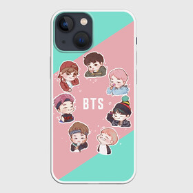 Чехол для iPhone 13 mini с принтом BTS в Санкт-Петербурге,  |  | army | bangtan | beyond | boys | bts | j hope | jimin | jin | jungkook | k pop | rm | scene | suga | the | v | армия | арэма | бтс | ви | джей хоупа | сюги | чимина | чина | чонгука