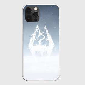 Чехол для iPhone 12 Pro Max с принтом TES SKYRIM в Санкт-Петербурге, Силикон |  | Тематика изображения на принте: christmas | dovahkiin | dragon | dragonborn | fus ro dah | rpg | skyrim | snow | tes | the elder scrolls | winter is coming | докавин | драконы | новогодний | новый год | рпг | снег