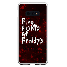 Чехол для Samsung S10E с принтом Five Nights at Freddy’s в Санкт-Петербурге, Силикон | Область печати: задняя сторона чехла, без боковых панелей | Тематика изображения на принте: bear | five | five nights at freddys | fnaf | freddy | game | games | halloween | horror | nights | жуть | зубы | игра | игры | медведь | медвежонок | мишка | ночей | пять | ужастик | ужасы | фнаф | фредди | хэллоуин