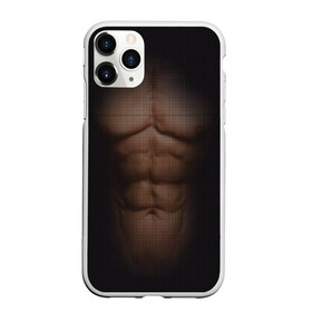 Чехол для iPhone 11 Pro матовый с принтом Сетка в Санкт-Петербурге, Силикон |  | атлет | грудь | качёк | клетка | кубики | мужик | мышцы | парень | пресс | прозрачный | спорт | тело | торс | фигура