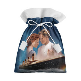 Подарочный 3D мешок с принтом Титаник в Санкт-Петербурге, 100% полиэстер | Размер: 29*39 см | Тематика изображения на принте: 
