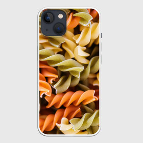 Чехол для iPhone 13 с принтом Макароны Спиральки в Санкт-Петербурге,  |  | food | italy | pasta | spagetti | еда | едой | изображение | италия | картинка | макарон | макароны | макарошки | мука | мучное | паста | прикол | прикольные | спагетти | спиральки | фото | юмор