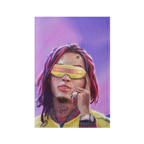 Обложка для паспорта матовая кожа с принтом Lil Pump в Санкт-Петербурге, натуральная матовая кожа | размер 19,3 х 13,7 см; прозрачные пластиковые крепления | drumtick | elementary | esketit | esskeetit | gang | garcia | gazzy | gucci | guccigang | jetski | pump | rap | trap | usa | газзи | гарсия | лил | памп | рэп | сша | трап | эщкере