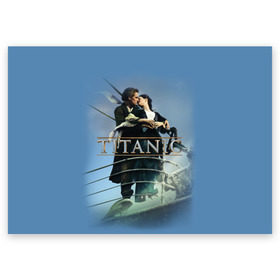 Поздравительная открытка с принтом Титаник постер в Санкт-Петербурге, 100% бумага | плотность бумаги 280 г/м2, матовая, на обратной стороне линовка и место для марки
 | 