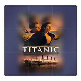 Магнитный плакат 3Х3 с принтом Титаник Джек и Роза в Санкт-Петербурге, Полимерный материал с магнитным слоем | 9 деталей размером 9*9 см | 