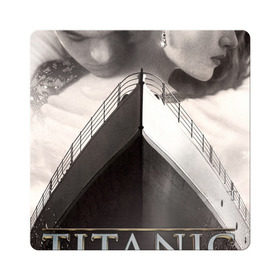 Магнит виниловый Квадрат с принтом Титаник в Санкт-Петербурге, полимерный материал с магнитным слоем | размер 9*9 см, закругленные углы | Тематика изображения на принте: titanic | титаник