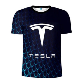 Мужская футболка 3D спортивная с принтом Tesla Motors в Санкт-Петербурге, 100% полиэстер с улучшенными характеристиками | приталенный силуэт, круглая горловина, широкие плечи, сужается к линии бедра | Тематика изображения на принте: auto | car | cars | coil | electro | elon | future | logo | moto | motors | musk | pixel | tesla | авто | автомобили | автомобиль | будущее | илон | лого | логотип | маск | мото | моторс | символ | тесла | электричество | электро