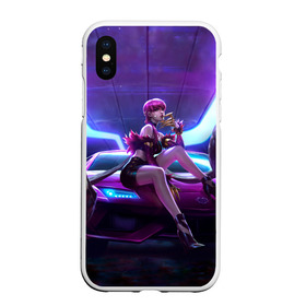 Чехол для iPhone XS Max матовый с принтом Evelynn в Санкт-Петербурге, Силикон | Область печати: задняя сторона чехла, без боковых панелей | Тематика изображения на принте: agony | evelynn | game | hug | legends | legue | legueoflegends | lol | агонии | игра | легенд | лига | лигалегенд | лол | объятия | эвелинн