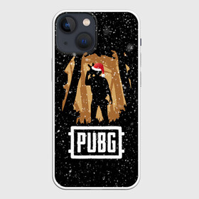 Чехол для iPhone 13 mini с принтом Новогодний PUBG в Санкт-Петербурге,  |  | 2019 | 2020 | 2021 | chicken | dinner | game | games | new | pubg | winner | year | год | игра | игрок | игры | новогодний | новый | пабг | подарки | подарок | праздник | рождество | сковорода | сковородка | шапка | шапочка