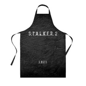 Фартук 3D с принтом STALKER 2 в Санкт-Петербурге, 100% полиэстер | общий размер — 65 х 85 см, ширина нагрудника — 26 см, горловина — 53 см, длина завязок — 54 см, общий обхват в поясе — 173 см. Принт на завязках и на горловине наносится с двух сторон, на основной части фартука — только с внешней стороны | 2021 | 2033 | fallout | game | games | metro | monsters | nuclear | radiation | stalker | two | zone | аномалии | аномалия | два | зона | игра | игры | метро | монстры | радиация | россия | сталкер | украина | фоллаут | чернобыль