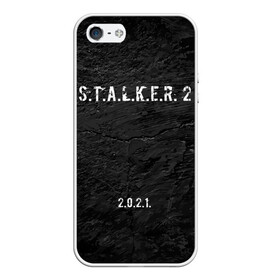 Чехол для iPhone 5/5S матовый с принтом STALKER 2 в Санкт-Петербурге, Силикон | Область печати: задняя сторона чехла, без боковых панелей | 2021 | 2033 | fallout | game | games | metro | monsters | nuclear | radiation | stalker | two | zone | аномалии | аномалия | два | зона | игра | игры | метро | монстры | радиация | россия | сталкер | украина | фоллаут | чернобыль