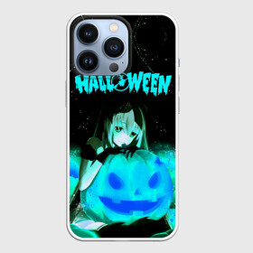 Чехол для iPhone 13 Pro с принтом Halloween в Санкт-Петербурге,  |  | аниме | ведьма | девушка | зомби | ирландия | кладбище | колдун | кости | кошки | летучие | луна | мертвец | мёртвые | монстры | мыши | ночь | оборотни | пауки | паутина | подарок | праздник | свет | свечи