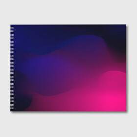 Альбом для рисования с принтом Abstract simple colors в Санкт-Петербурге, 100% бумага
 | матовая бумага, плотность 200 мг. | abstract | blue | gradient | iphone | red | theme | абстракция | айфон | градиент | заставка | тема