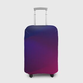Чехол для чемодана 3D с принтом Abstract simple colors в Санкт-Петербурге, 86% полиэфир, 14% спандекс | двустороннее нанесение принта, прорези для ручек и колес | abstract | blue | gradient | iphone | red | theme | абстракция | айфон | градиент | заставка | тема