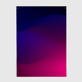 Постер с принтом Abstract simple colors в Санкт-Петербурге, 100% бумага
 | бумага, плотность 150 мг. Матовая, но за счет высокого коэффициента гладкости имеет небольшой блеск и дает на свету блики, но в отличии от глянцевой бумаги не покрыта лаком | abstract | blue | gradient | iphone | red | theme | абстракция | айфон | градиент | заставка | тема